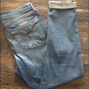 🇬🇧Hudson Jeans Bacara Straight Crop (cuffed)👖
